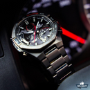 ECB-100DB-1ADF – Black Dial  Steel Watch