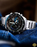 ECB-92100DB-1ADF – Black Dial Silver Stainless Steel Watch