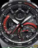 ECB-9210DB-1ADF Silver Black Analog-Digital Dial Stainless Steel