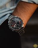 ECB-9210DB-1ADF Silver Black Analog-Digital Dial Stainless Steel