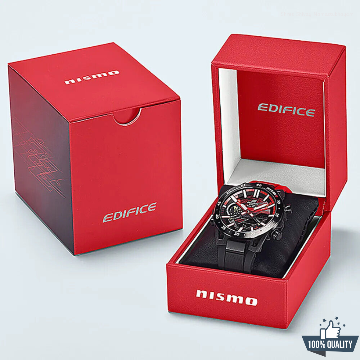 ECB-T21100 Edifice SOS Red Honda Watch - Image 7