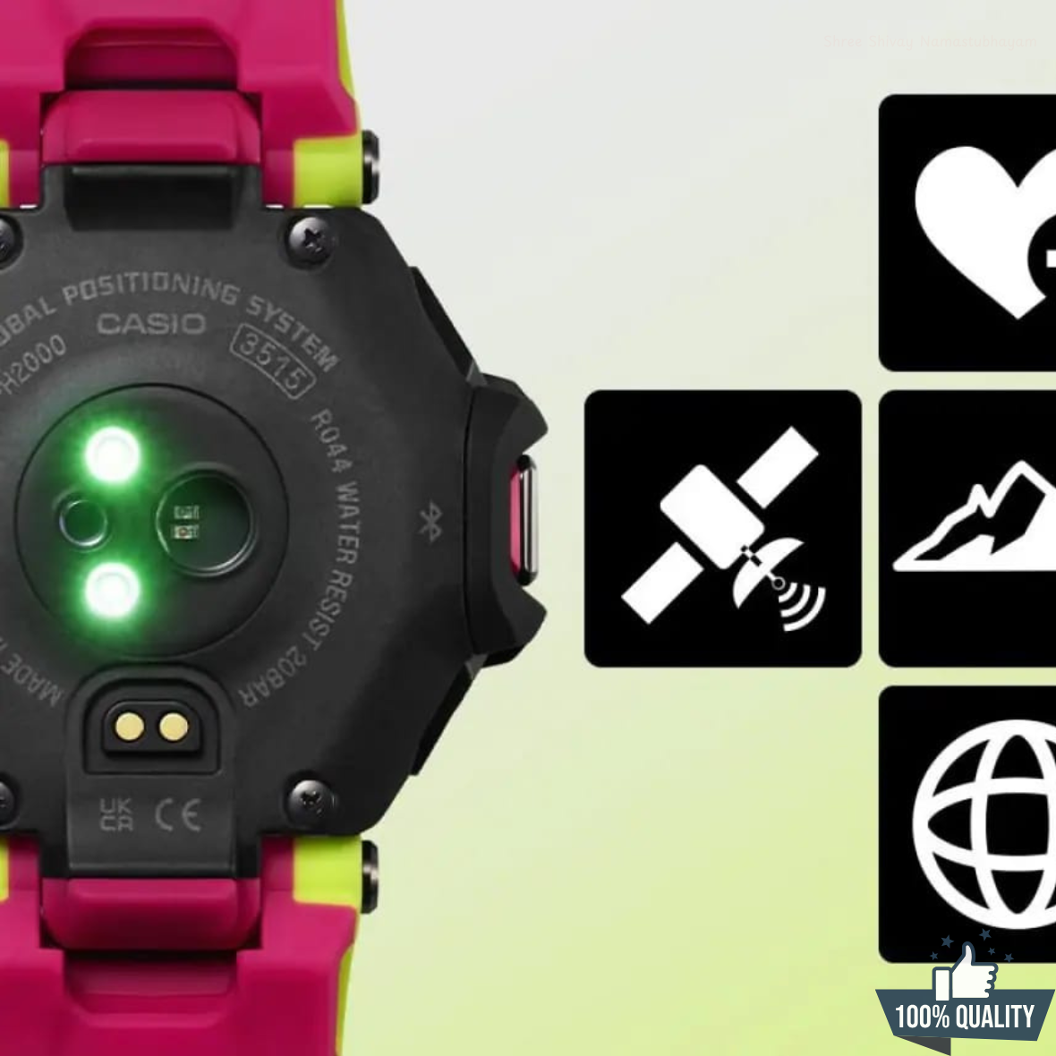 G-1A2110 G-SQUAD Green Watch - Image 4