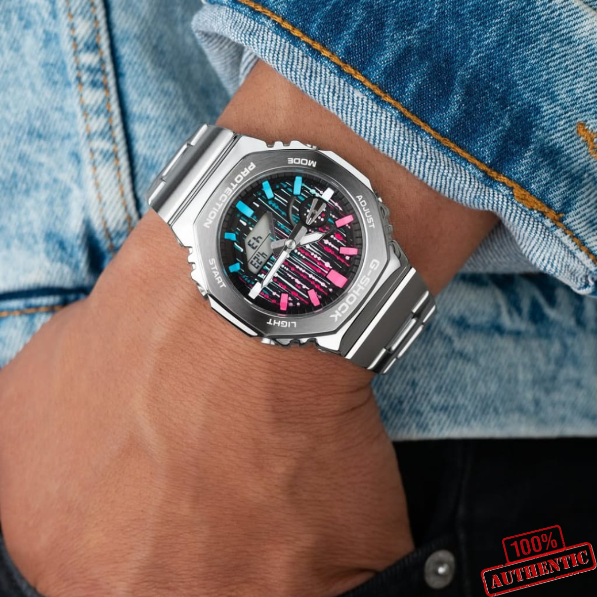 G-1A2110236 GW Silver with Unique Dial – Watch - Image 6